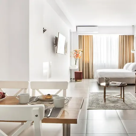 The Square Six Apartment Atena Exterior foto